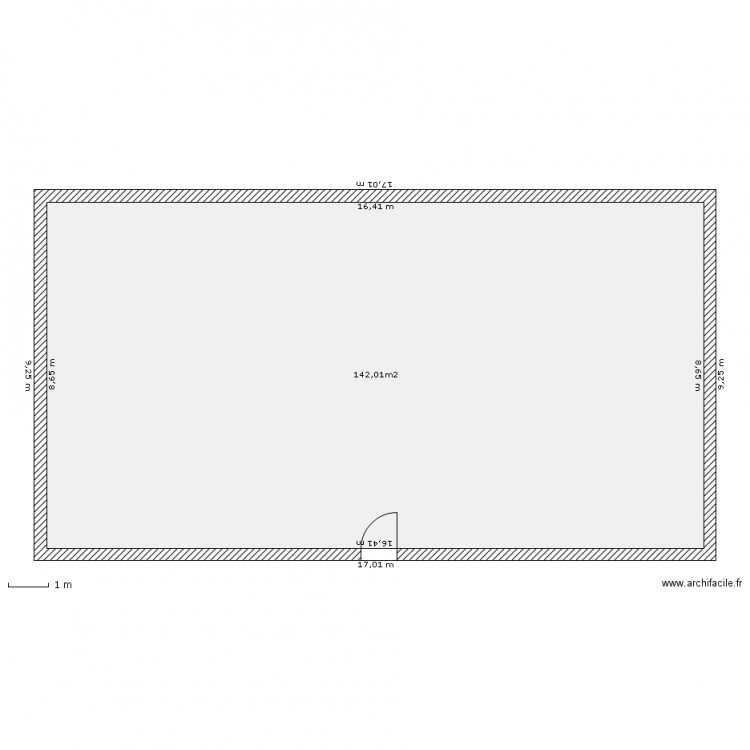 Surface brute. Plan de 0 pièce et 0 m2