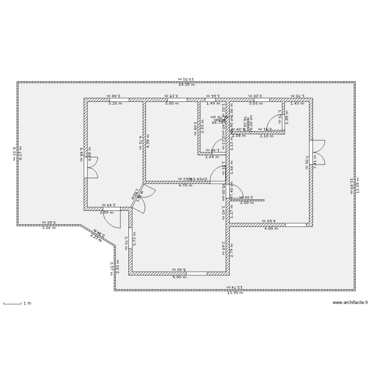 Maison Final. Plan de 