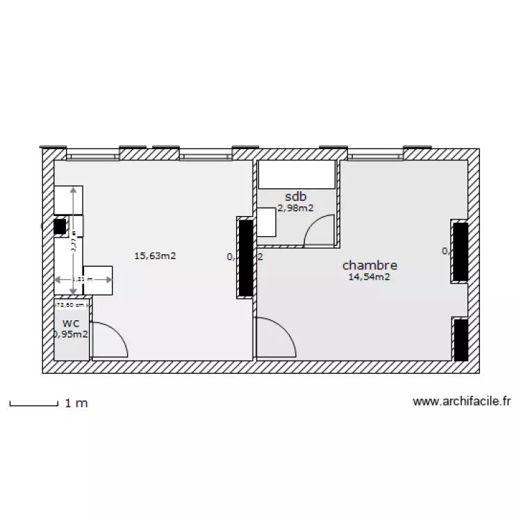 orsel futur cuisine. Plan de 