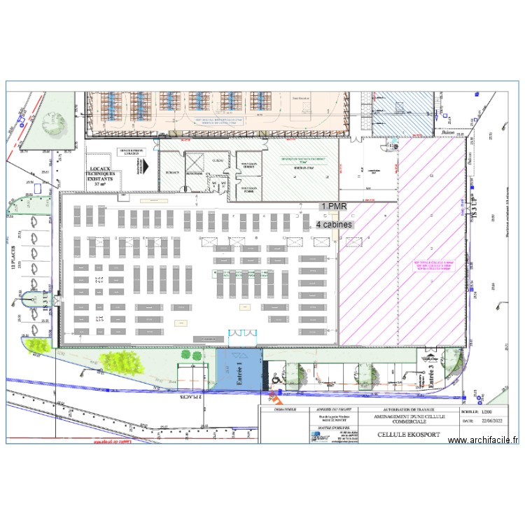 LE PONTET 11 MODIFIE. Plan de 0 pièce et 0 m2