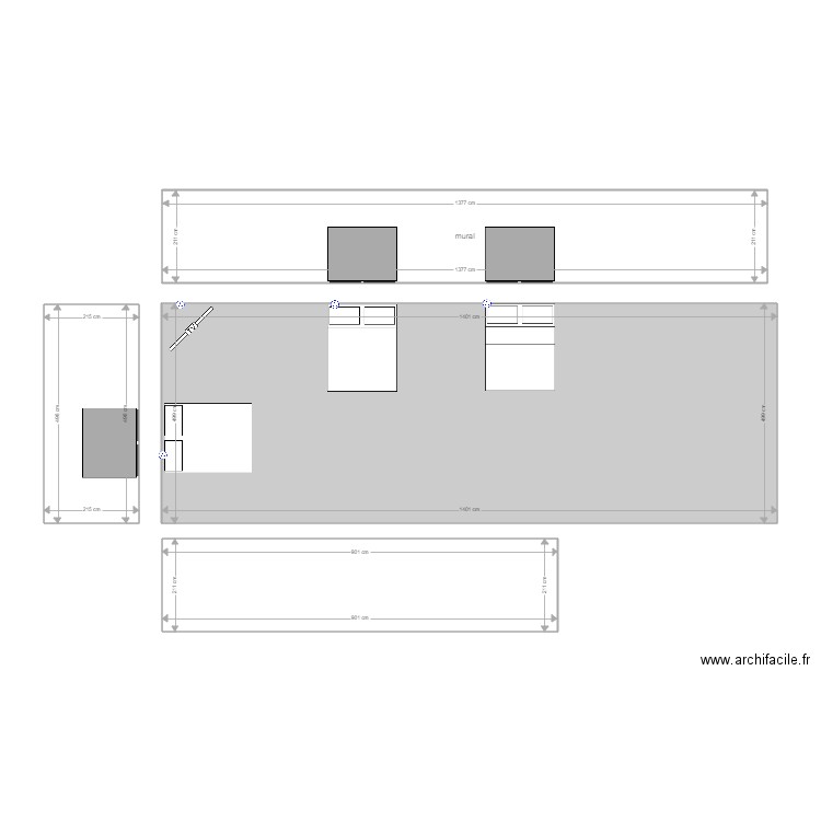 convention but. Plan de 0 pièce et 0 m2