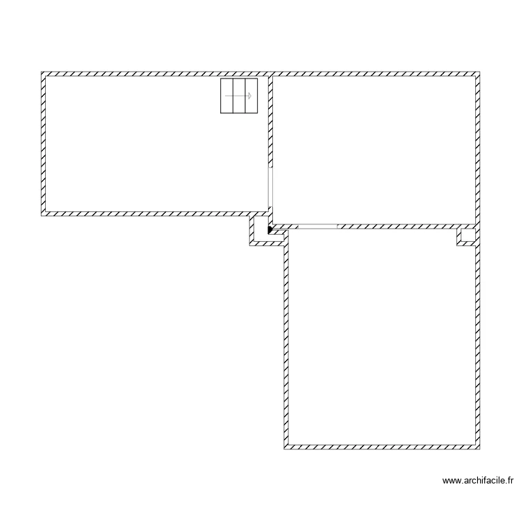 Magasin Enza cave. Plan de 
