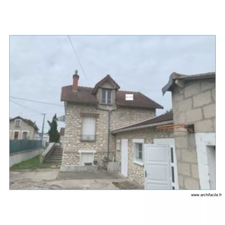 Pour demande Mairie - velux chambre parentale. Plan de 