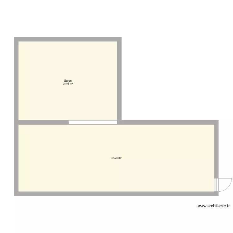 Maison. Plan de Maison. Plan de