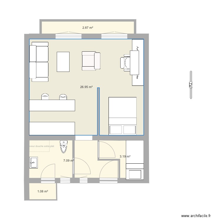 SALVA 21 OPTION CABINE. Plan de 0 pièce et 0 m2