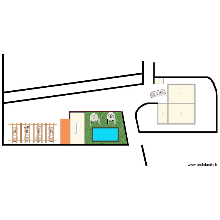 piscine 10. Plan de 0 pièce et 0 m2