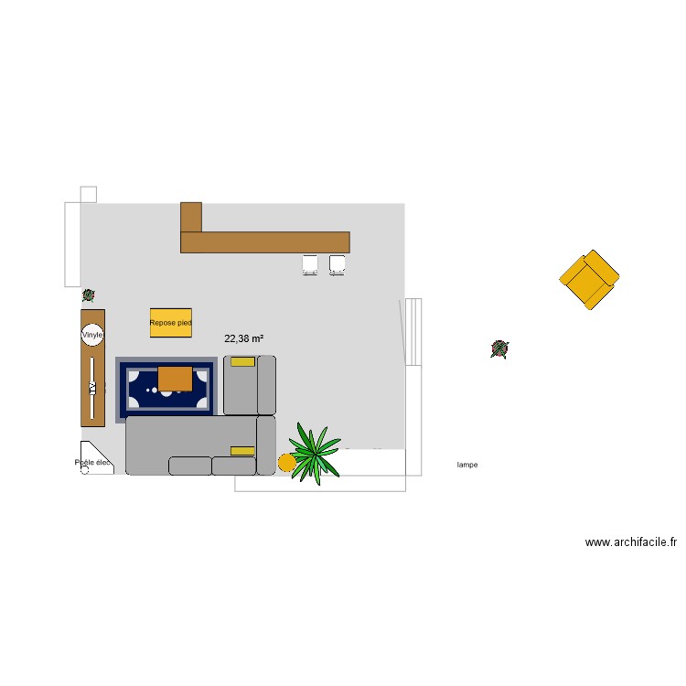sejour. Plan de 0 pièce et 0 m2