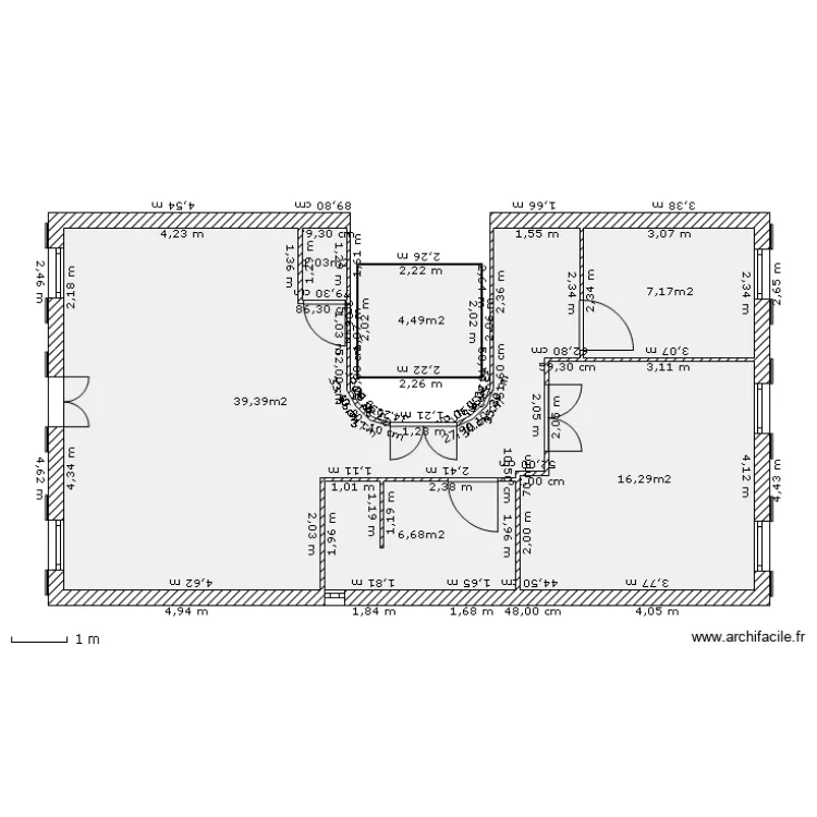 APPART-NOUVEAU. Plan de 