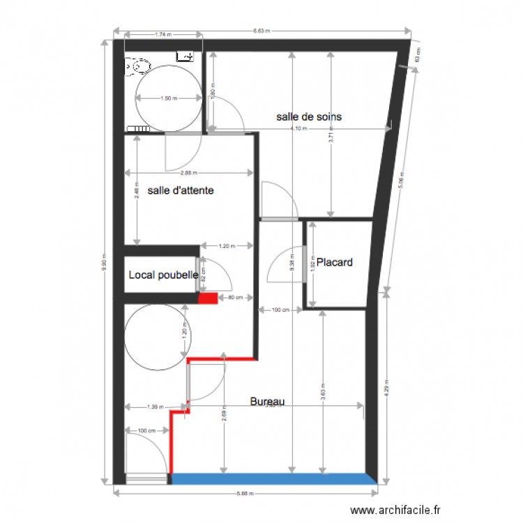 balata local co. Plan de 0 pièce et 0 m2