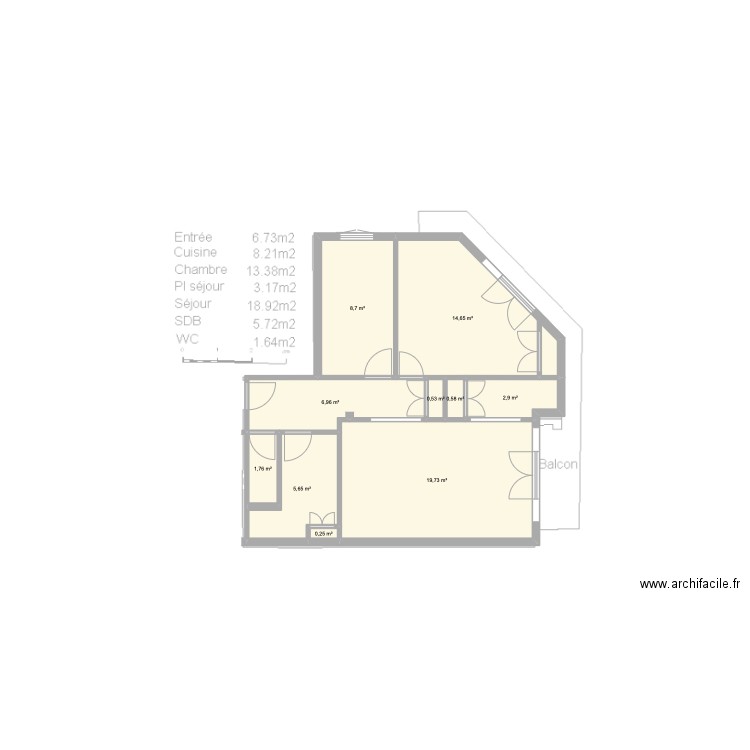 Maison. Plan de 0 pièce et 0 m2