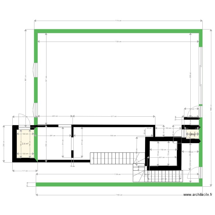 RESTAURANT ETAT DES LIEUX. Plan de 0 pièce et 0 m2