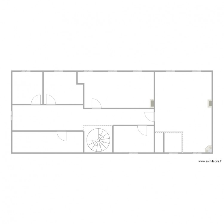 Aubredes villa R2. Plan de 0 pièce et 0 m2