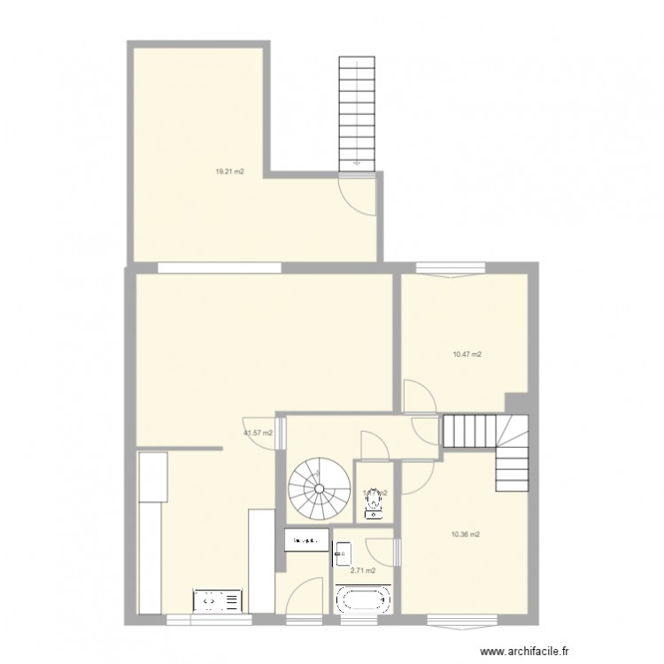 Ferdinand 1étagej. Plan de 0 pièce et 0 m2