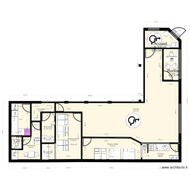 Blanc Mesnil PMI PST_Part. 2. Plan de 12 pièces et 112 m2