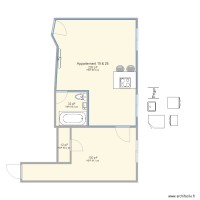 Appartement 19 et 26 meublé