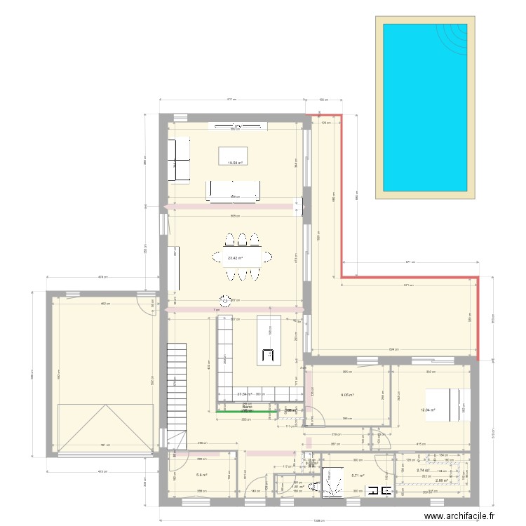  D et N revu le 02 04 19. Plan de 0 pièce et 0 m2