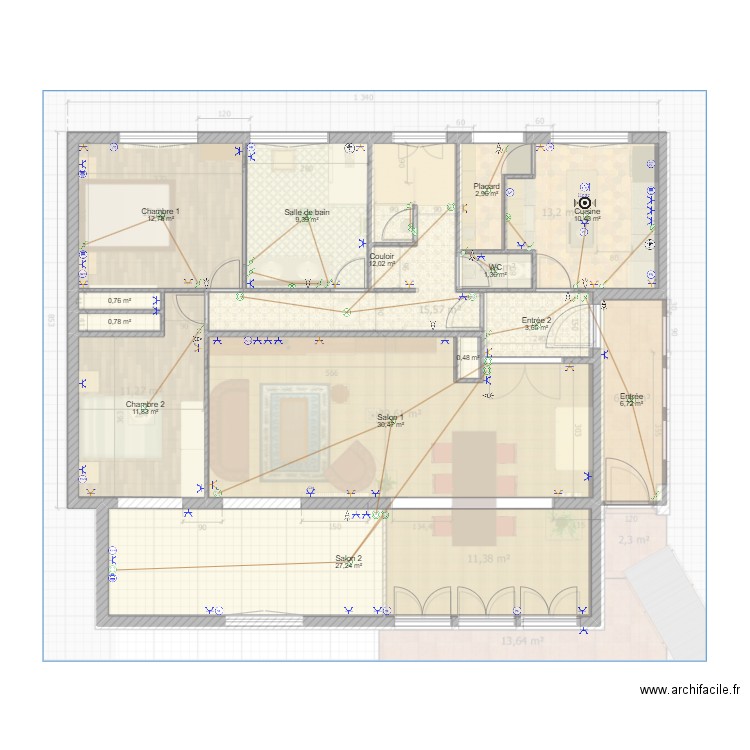Maison Belbeuf extension D Elec. Plan de 0 pièce et 0 m2