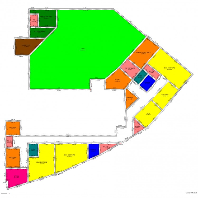 evry1. Plan de 0 pièce et 0 m2