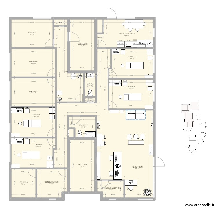 Nouvelle clinique août 2022 version 5. Plan de 0 pièce et 0 m2