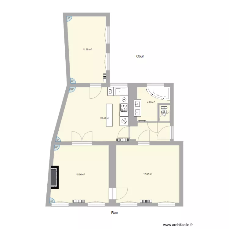 2eme Petites Ecuries. Plan de 2eme Petites Ecuries. Plan de