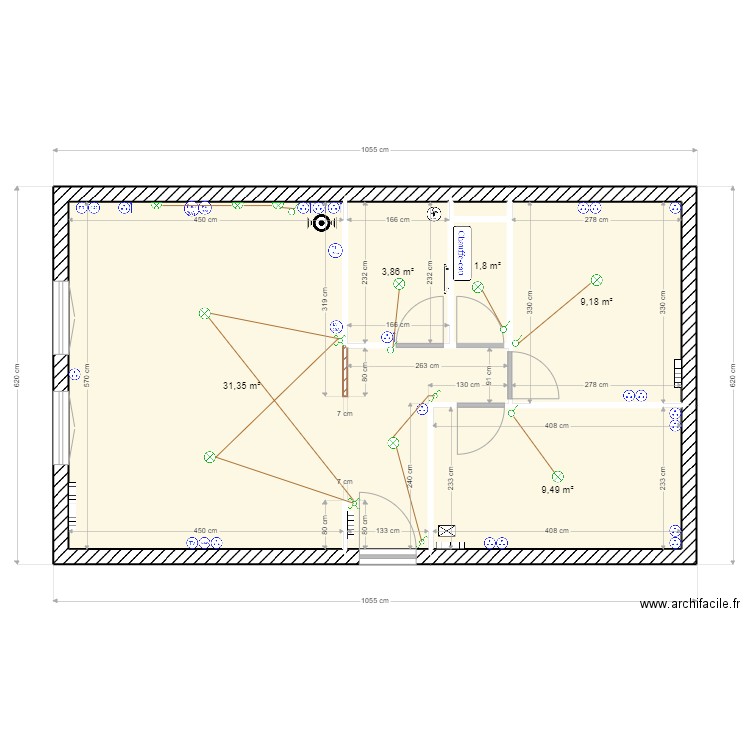 Plan Ferloni Nantes. Plan de 0 pièce et 0 m2