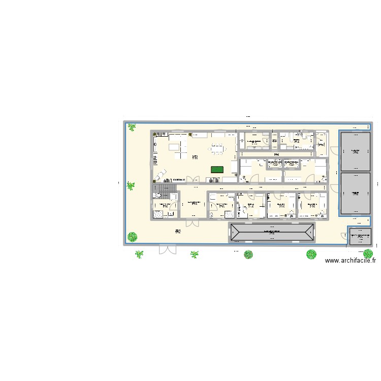 VILLA TOUKRA. Plan de 0 pièce et 0 m2