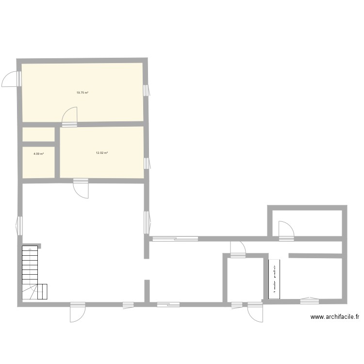 Plan futur maison 2. Plan de 0 pièce et 0 m2
