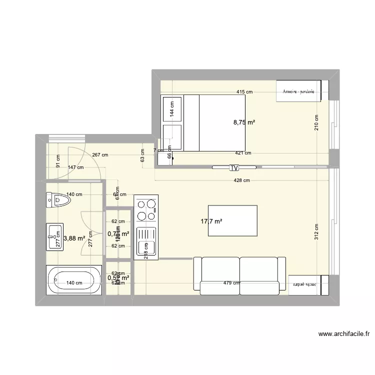 64 longchamp 1. Plan de 