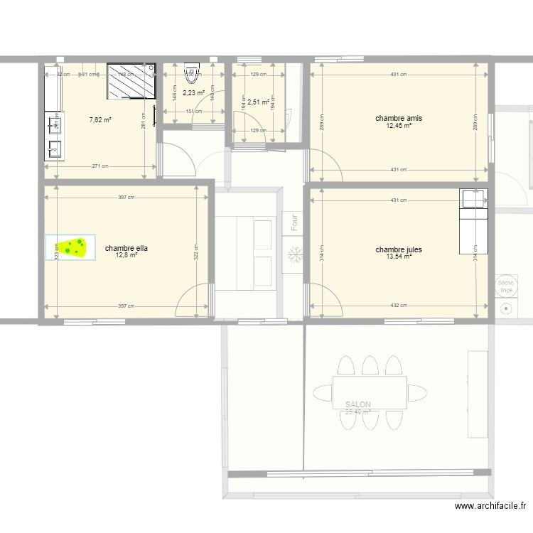 maison douda. Plan de 0 pièce et 0 m2