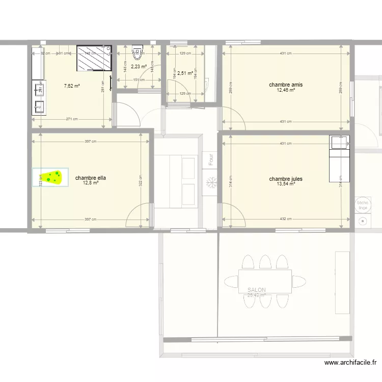 maison douda. Plan de 0 pièce et 0 m2