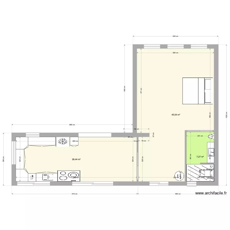 Chambre basse 2. Plan de Chambre basse 2. Plan de