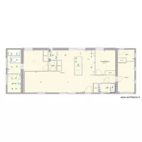 maison venissieux elec &eacute;clairage avec cloisons