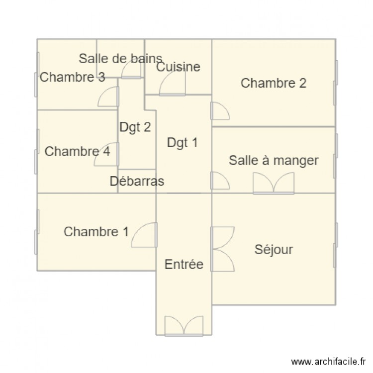 CROQUIS 81 QUAI D ORSAY. Plan de 0 pièce et 0 m2