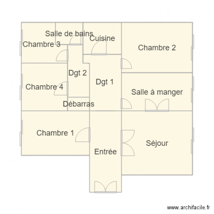 CROQUIS 81 QUAI D ORSAY. Plan de 0 pièce et 0 m2