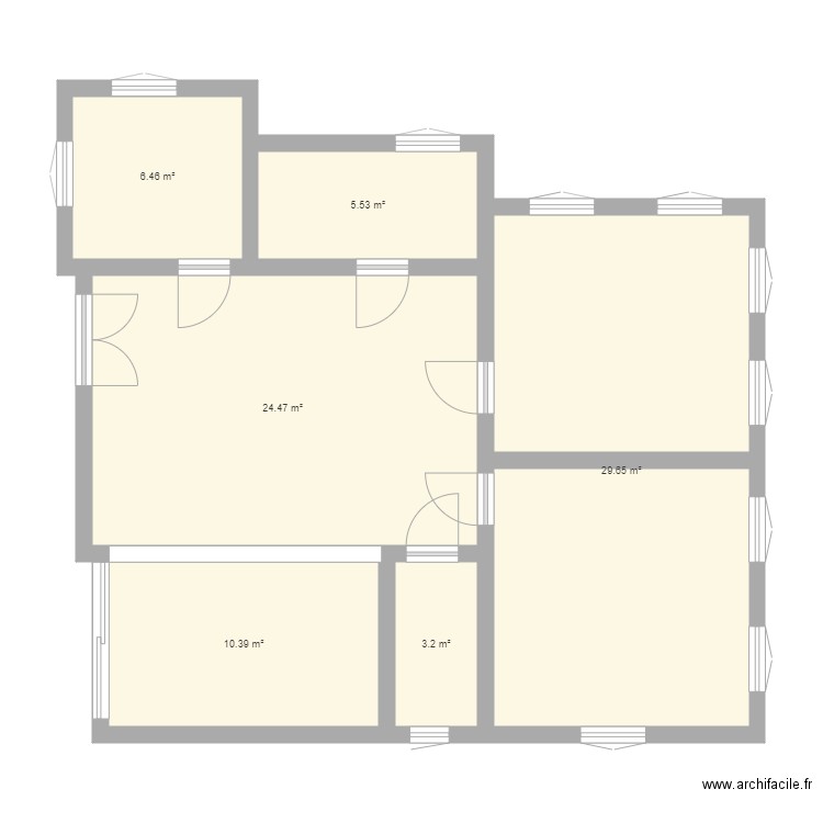 maison . Plan de 0 pièce et 0 m2