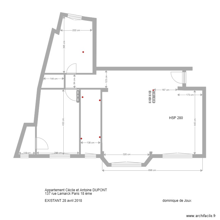 antoine et cecile D projet. Plan de 0 pièce et 0 m2