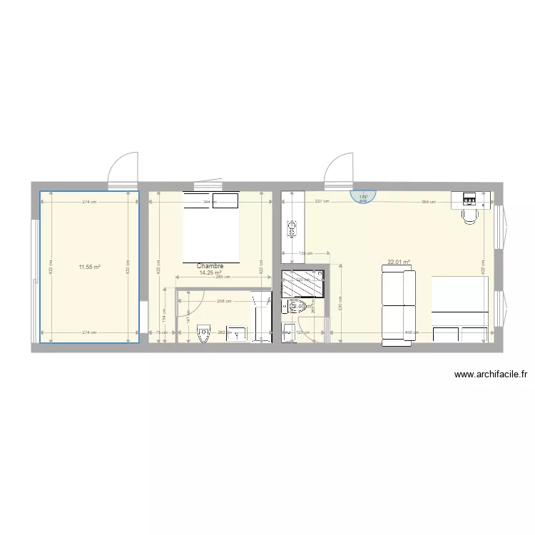 plan Modifi&eacute;. Plan de 