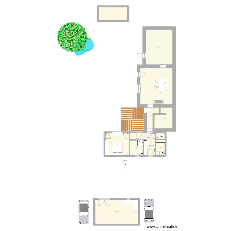 Maison Cleder 3. Plan de 0 pièce et 0 m2