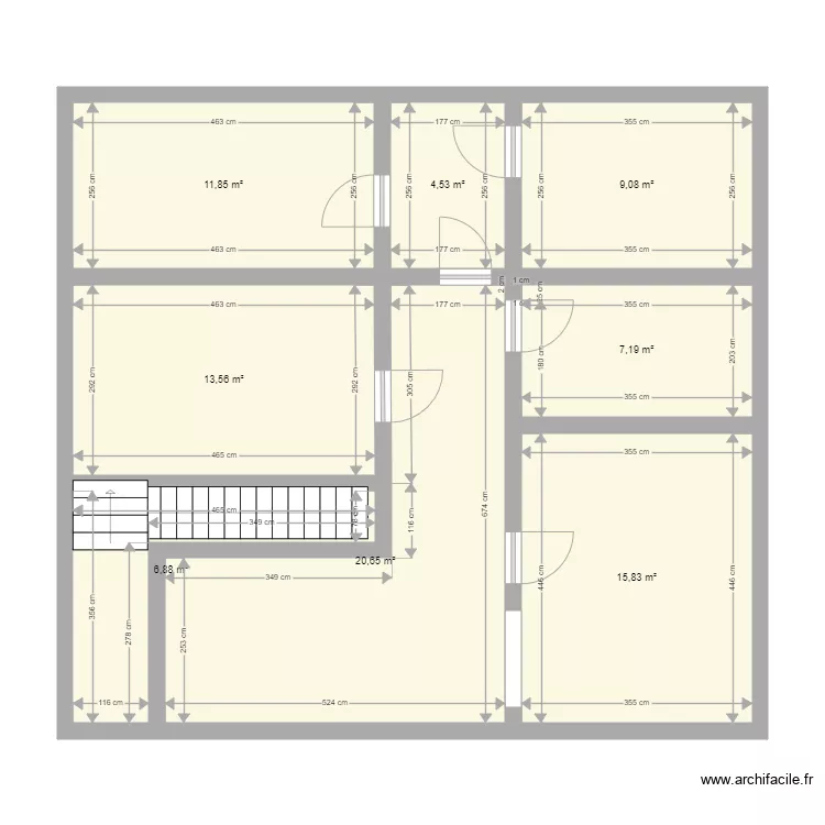 maison chouwbaca. Plan de 