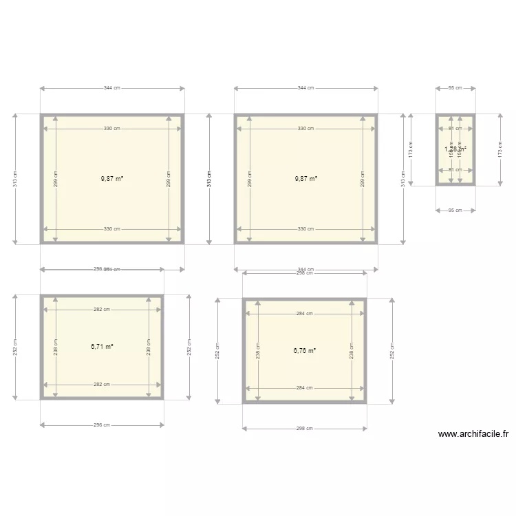 piece a part. Plan de 