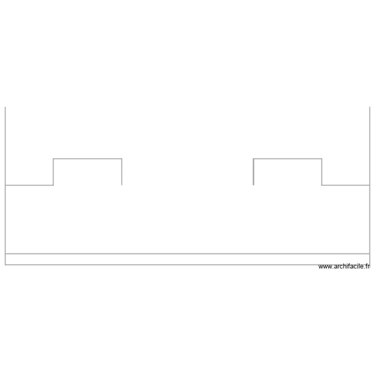 plan de jardin. Plan de 