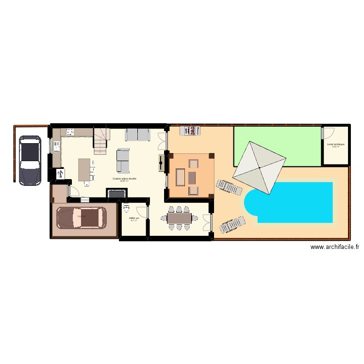 LESSER. Plan de 0 pièce et 0 m2