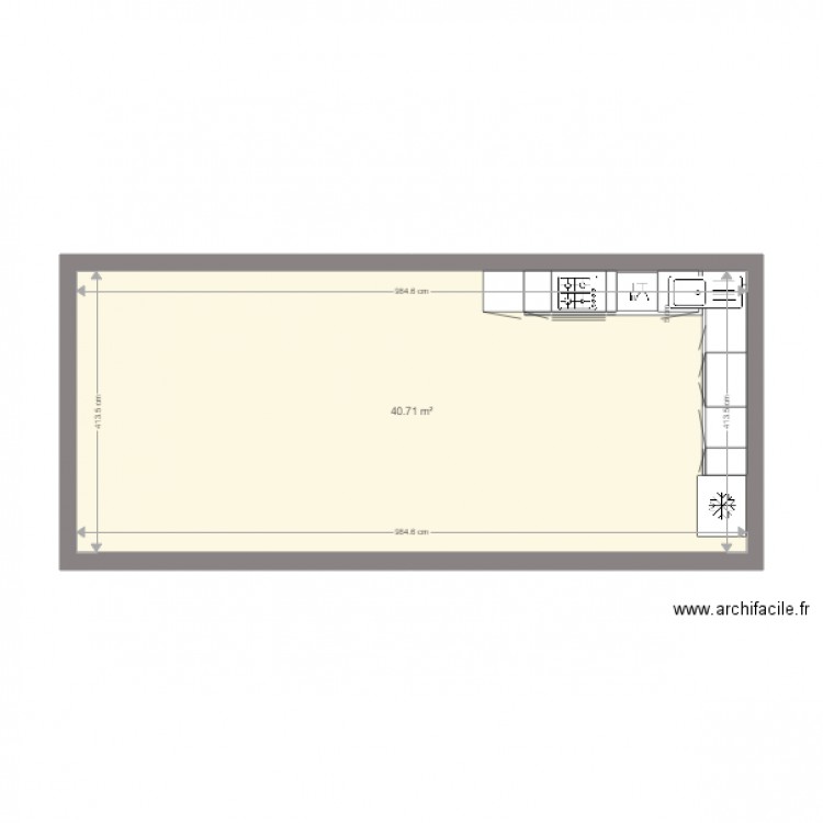 cuisine. Plan de 0 pièce et 0 m2