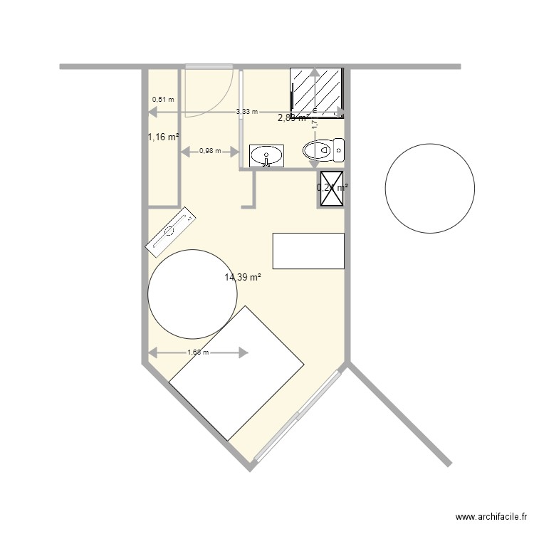 COTE CHALET 2. Plan de 0 pièce et 0 m2