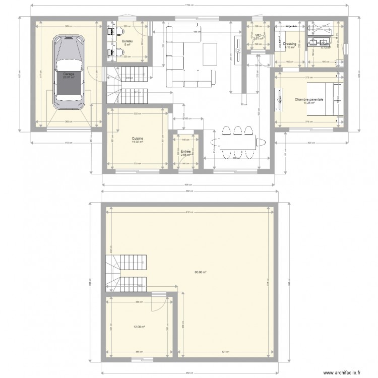 maisonv1. Plan de 0 pièce et 0 m2