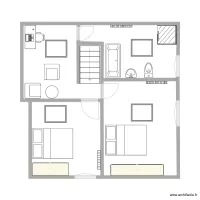 1 Etage caro travaux meubl&eacute;
