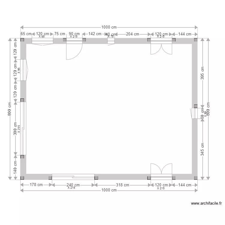LENTERNIER ETAGE. Plan de 