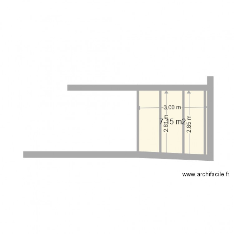 faisabilité structure. Plan de 0 pièce et 0 m2