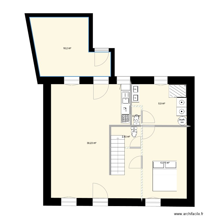 plan 14 coté version pa. Plan de 0 pièce et 0 m2