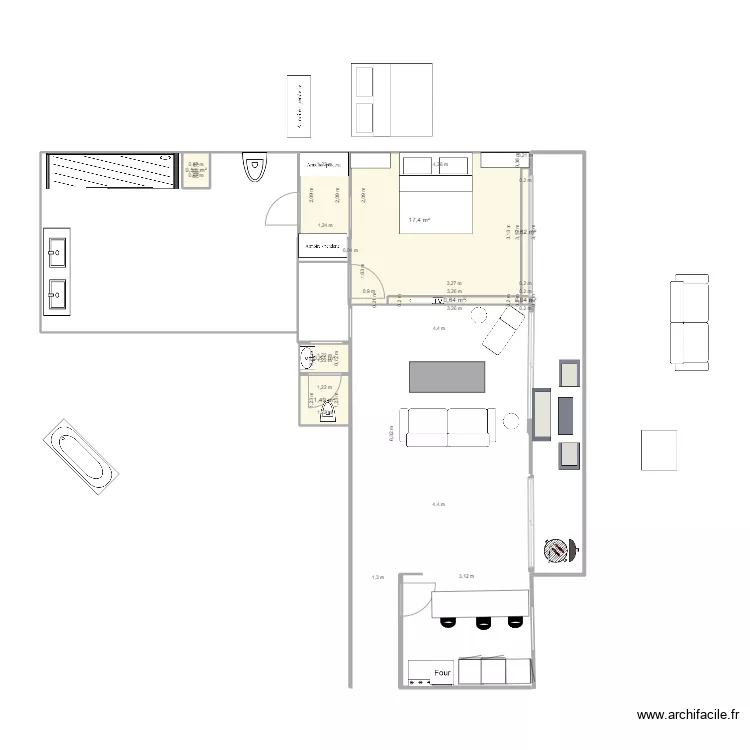 VICTOR HUGO. Plan de 